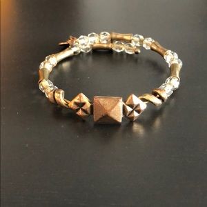 Alex and Ani Gold, Beaded Wrap Bracelet